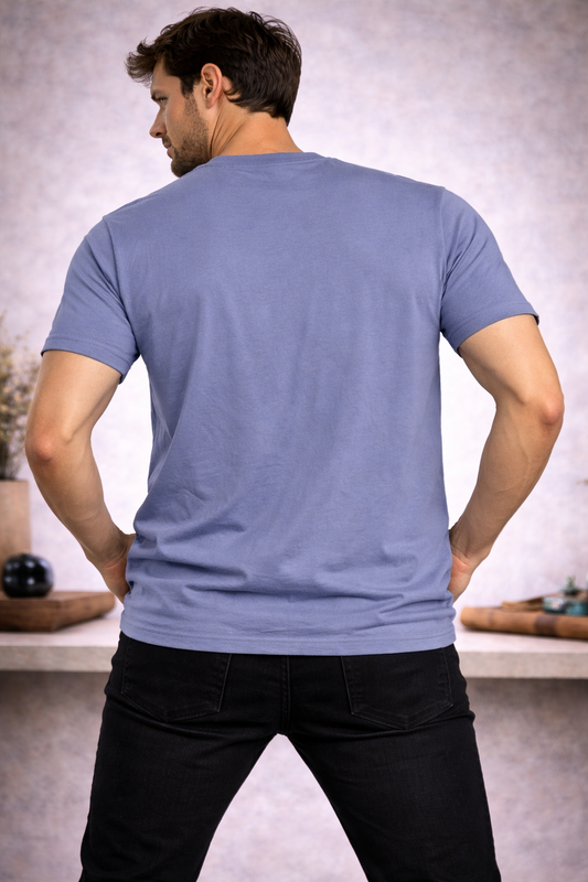 Periwinkle Blue round neck