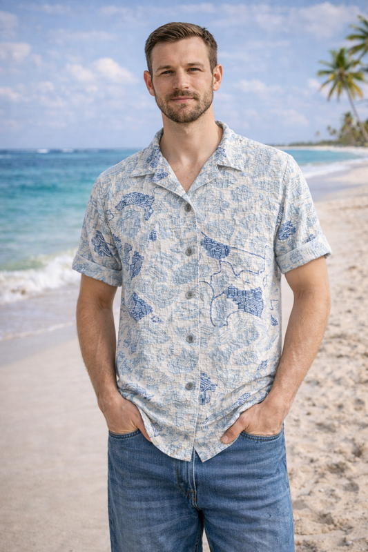 Premium Cotton Textured Shirt (2 Specially Selected Colours)