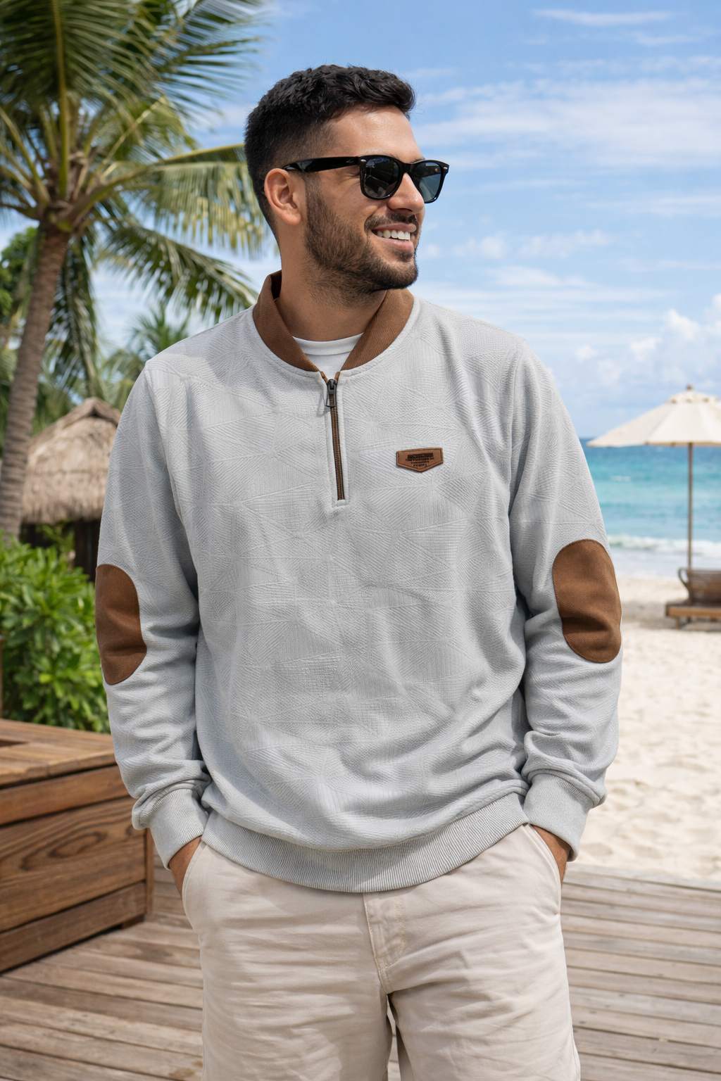 Men’s Half-Zip Sweatshirt Australia