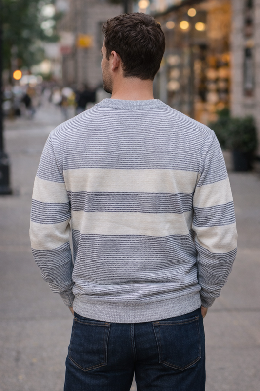 Striped Knit Sweater Australia