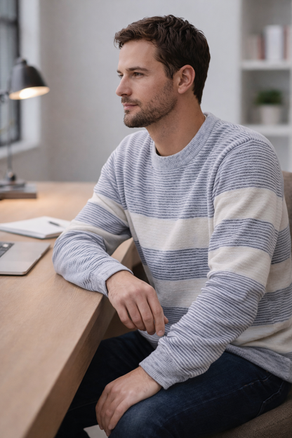 Striped Knit Sweater Australia