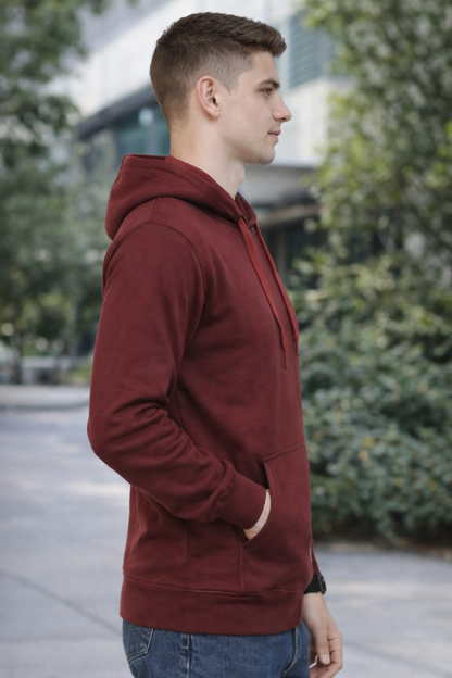 Premium Cotton Pullover Hoodie
