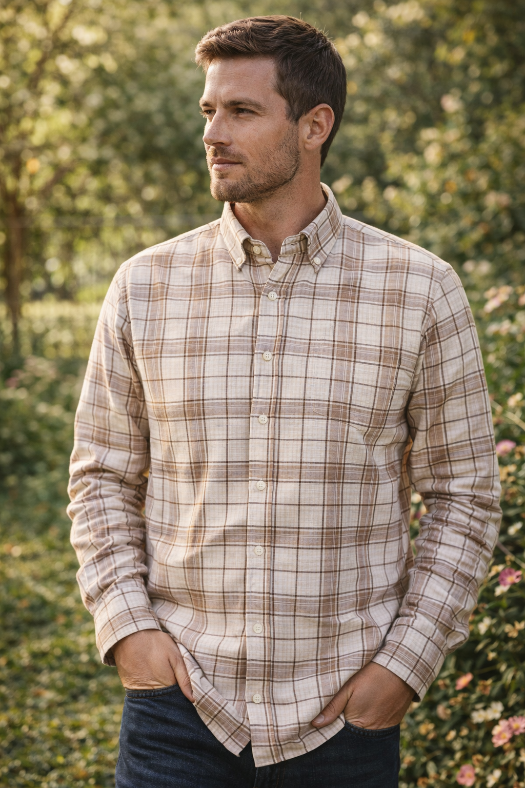 Classic Checks Cotton Shirt for Everyday Comfort