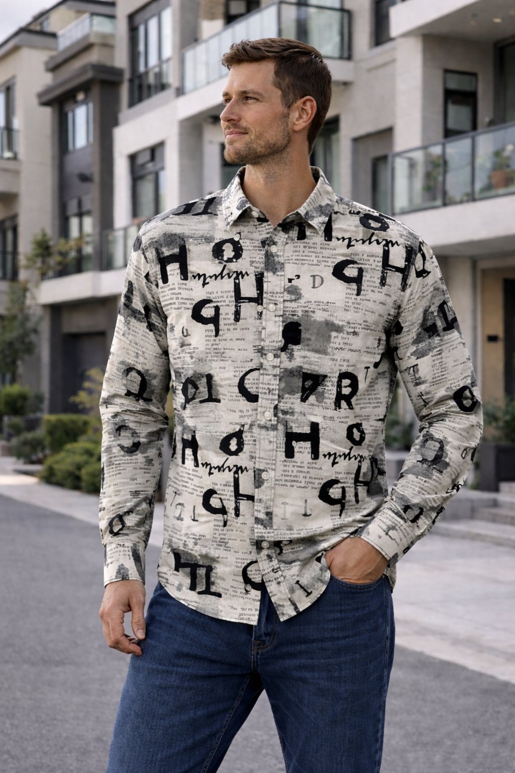 Graphic Printed Casual Wear