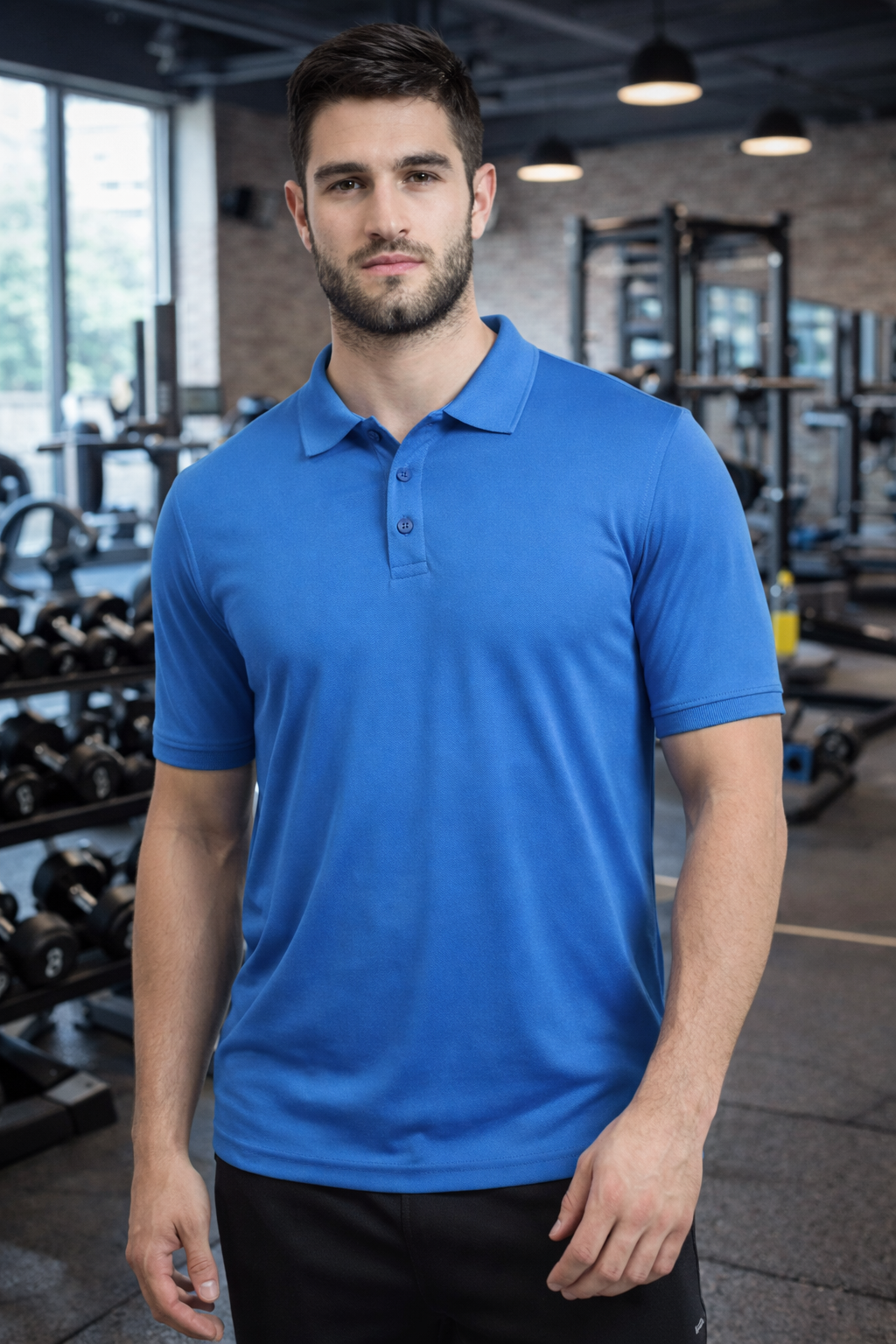Dry-Fit Polo T-Shirt – Quick-Dry & Athletic Fit