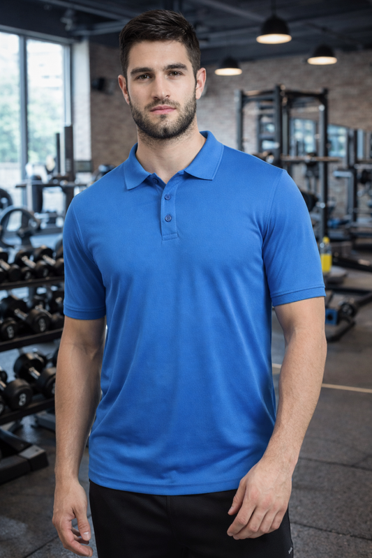 Dry-Fit Polo T-Shirt – Quick-Dry & Athletic Fit