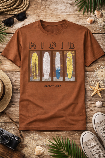 Rustic backdrop round neck