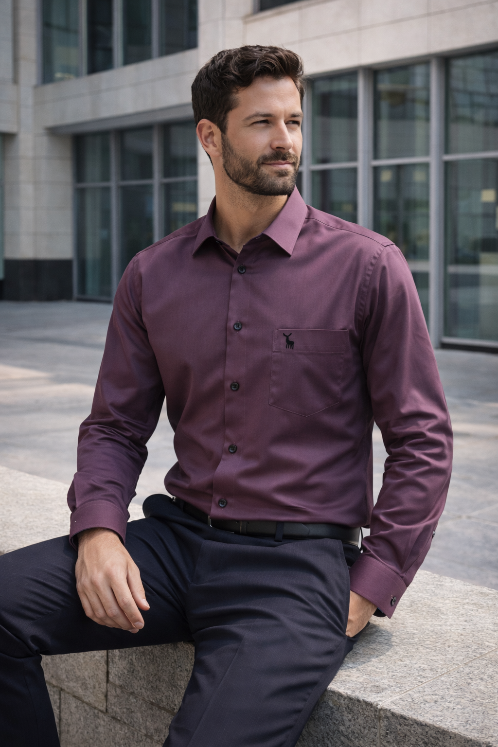 Premium cotton Slim Fit Formal Shirt (3 Impressive Colours)