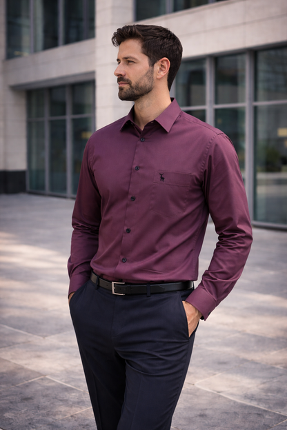 Premium cotton Slim Fit Formal Shirt (3 Impressive Colours)