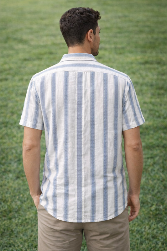 Striped Design Premium Casual Shirts (3 Unique Colours)