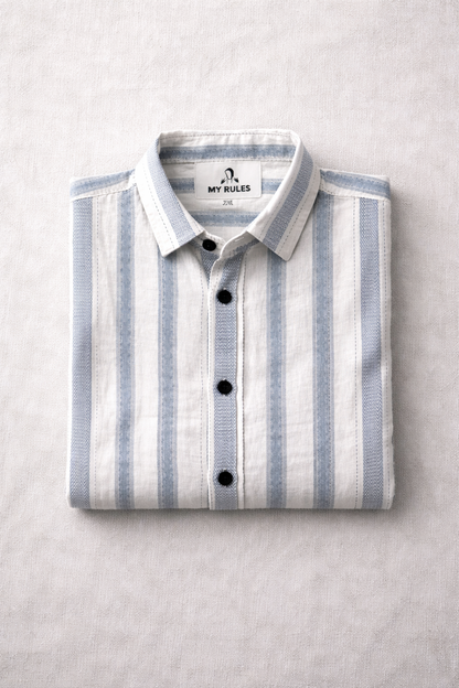 Striped Design Premium Casual Shirts (3 Unique Colours)