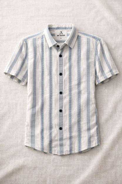 Striped Design Premium Casual Shirts (3 Unique Colours)