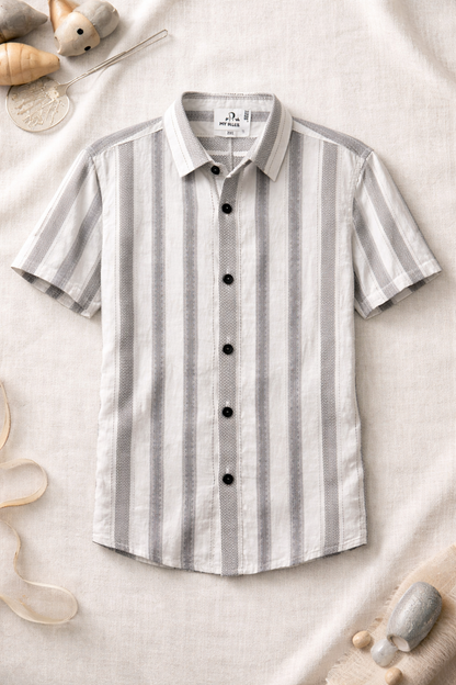 Striped Design Premium Casual Shirts (3 Unique Colours)