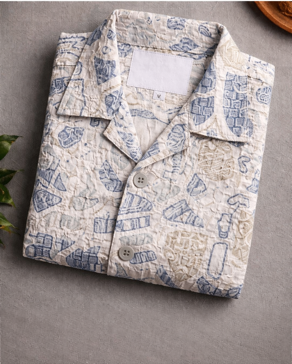 Premium Cotton Textured Shirt (2 Specially Selected Colours)