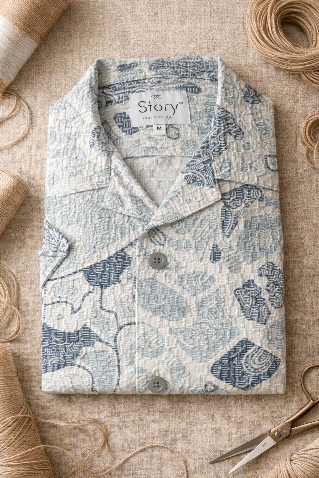 Premium Cotton Textured Shirt (2 Specially Selected Colours)