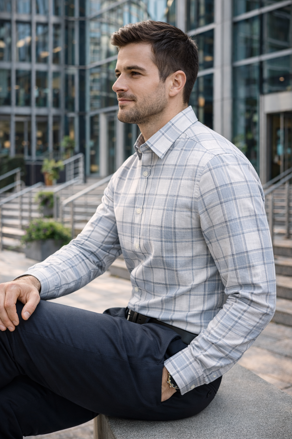 Classic Checks Cotton Shirt for Everyday Comfort