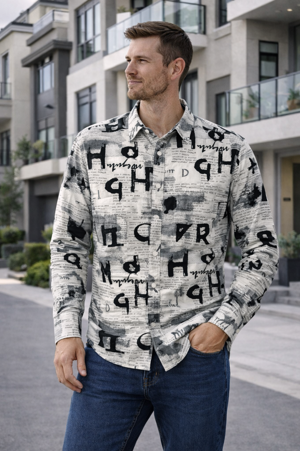 Graphic Printed Casual Wear