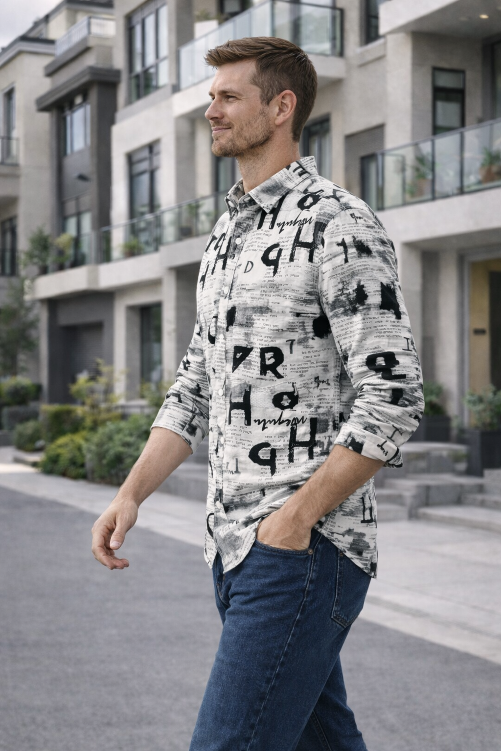 Graphic Printed Casual Wear