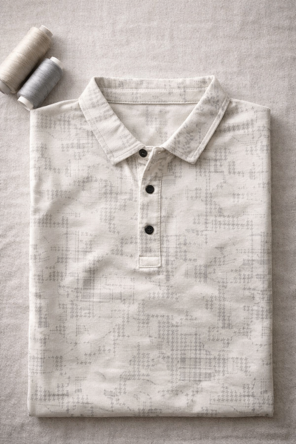 Urban Style Print Polo – Effortless Smart-Casual Style