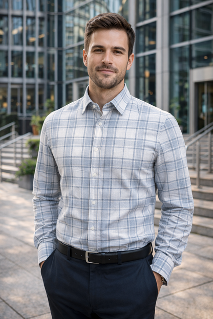 Classic Checks Cotton Shirt for Everyday Comfort